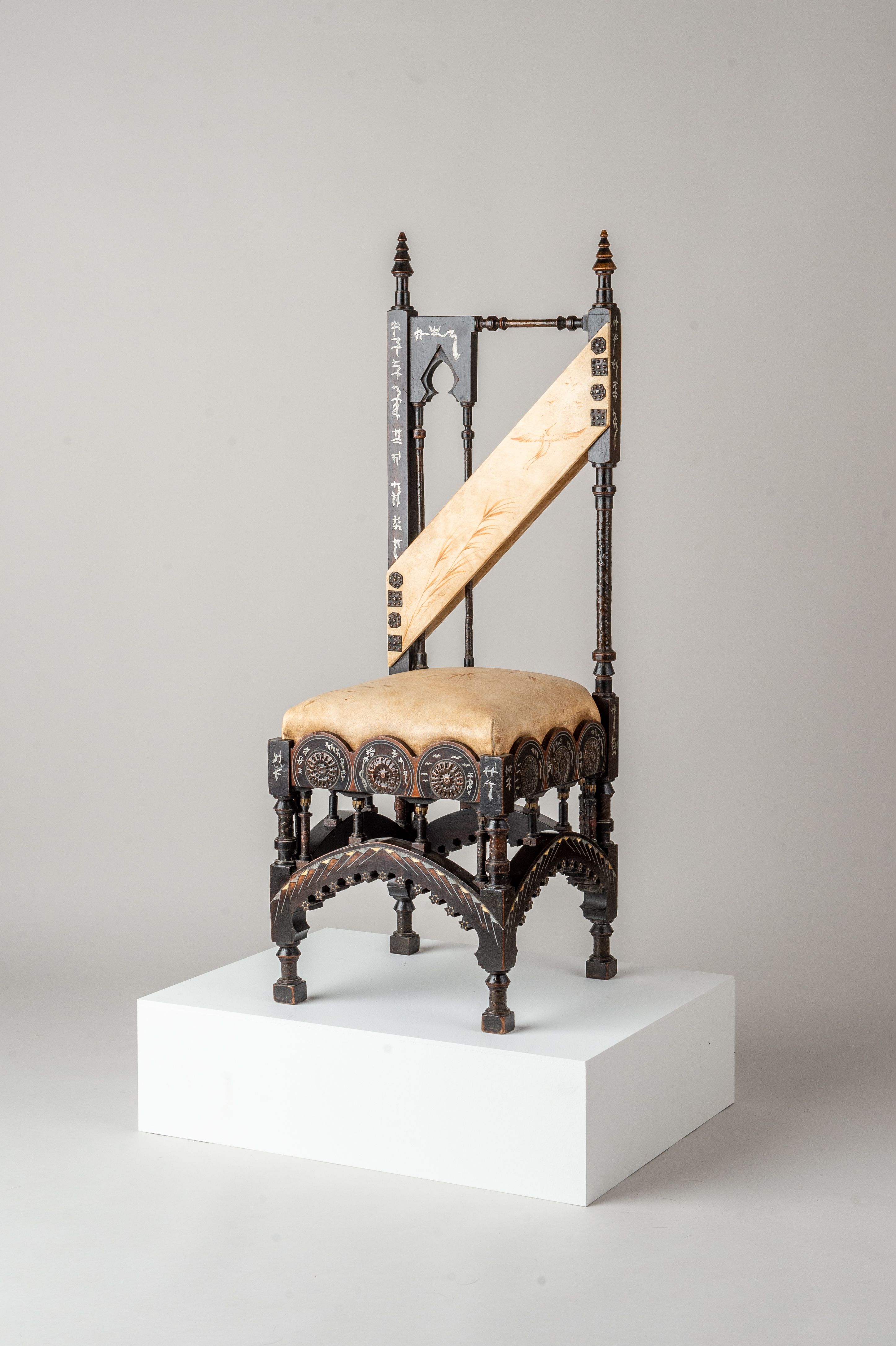 'Ladies Throne Chair' - Carlos Bugatti